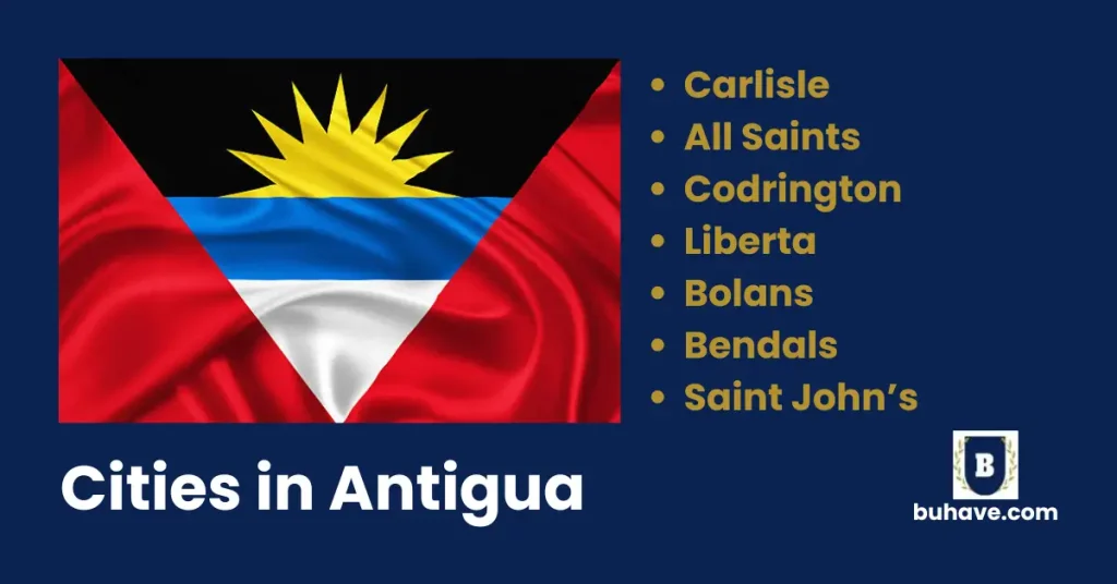 Cities in Antigua