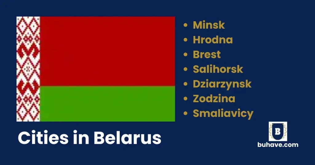 Cities in Belarus
