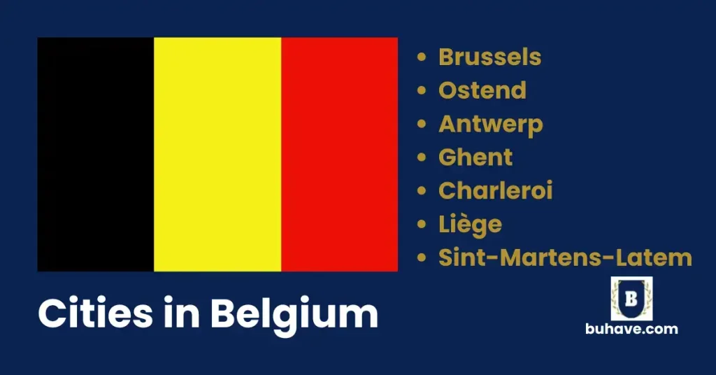 Cities in Belgium