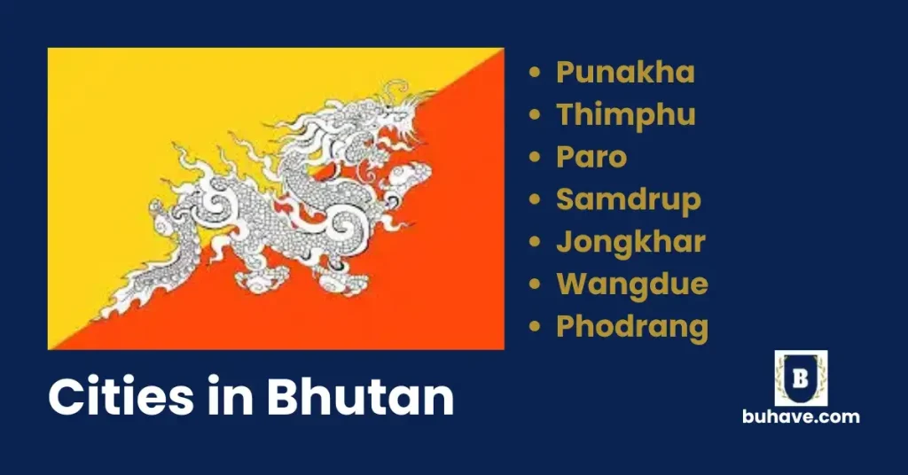 Cities in Bhutan