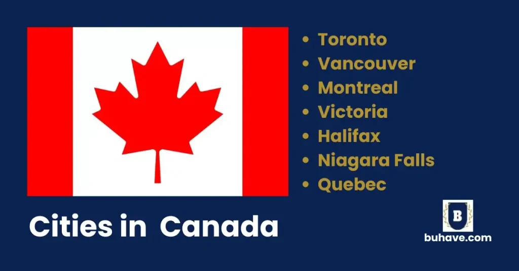 Cities in Canada