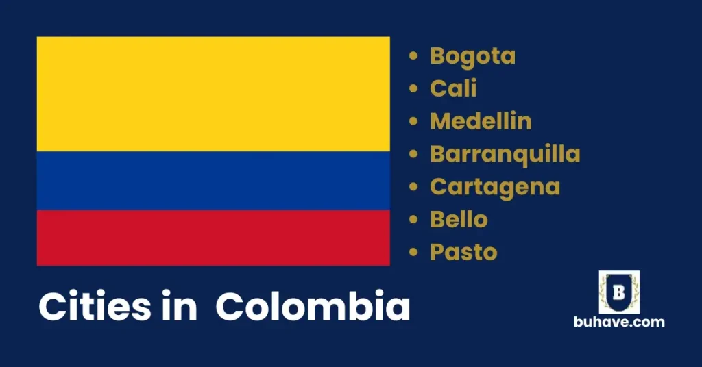 Cities in Colombia