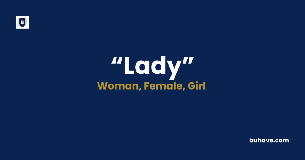 Lady Meaning Definition Synonyms Antonyms