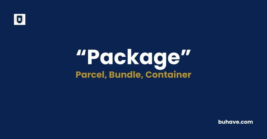 Package Meaning Definition Synonyms Antonyms