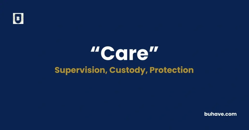 Care - Meaning, Definition, Synonyms and Antonyms