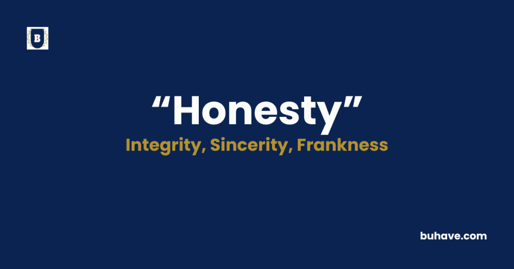 Honesty - Meaning, Definition, Synonyms and Antonyms