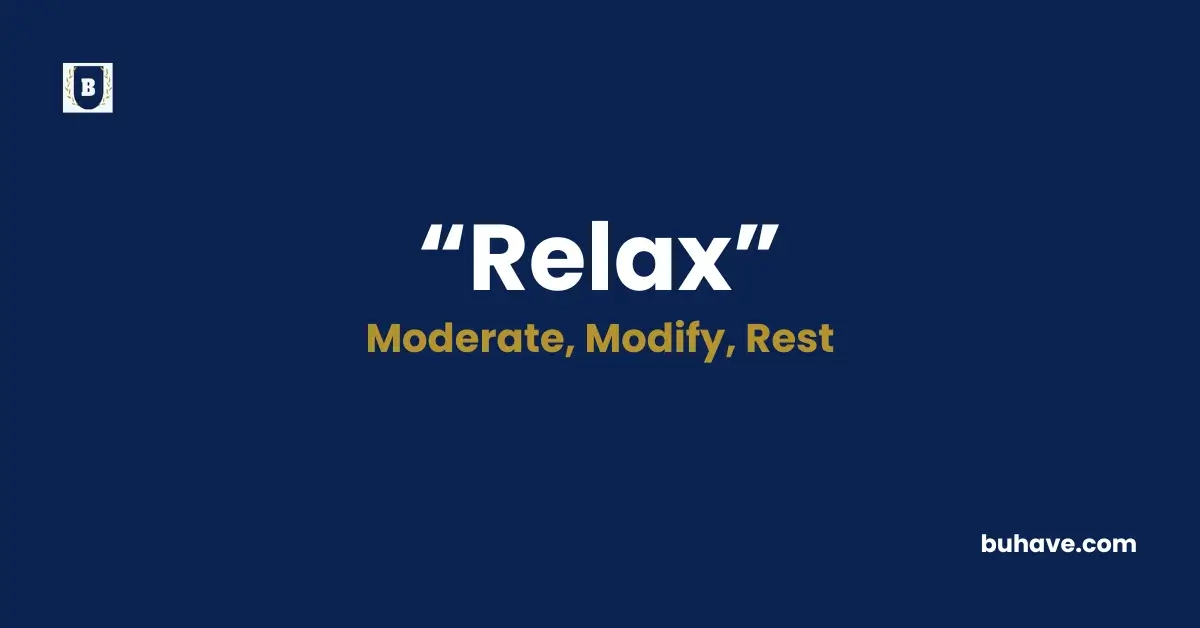 Relax Meaning, Definition, Synonyms and Antonyms