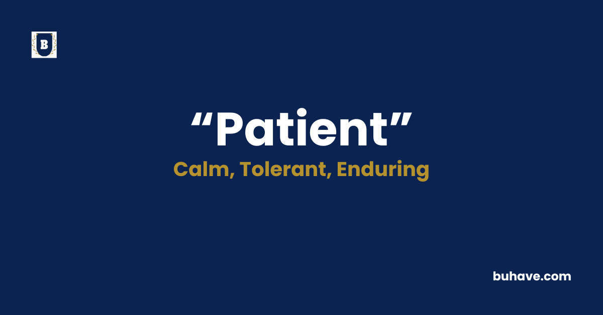 Patient-Meaning-Definition-Synonyms-Antonyms