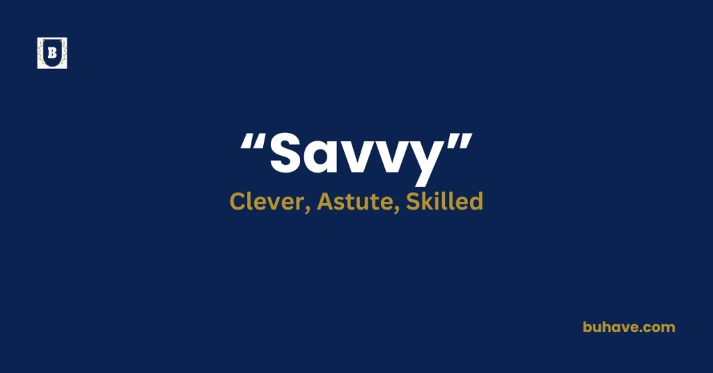 Savvy-Meaning-Definition-Synonyms-Antonyms