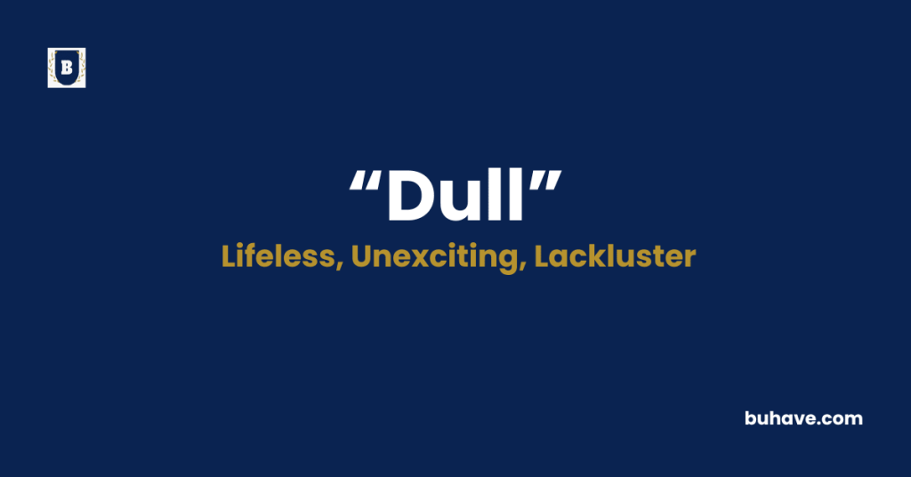 Dull meaning definition synonyms antonyms