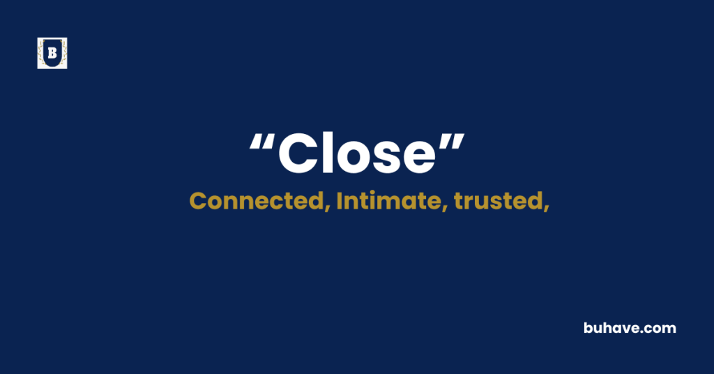 Close Meaning-Definition-Synonyms-Antonyms