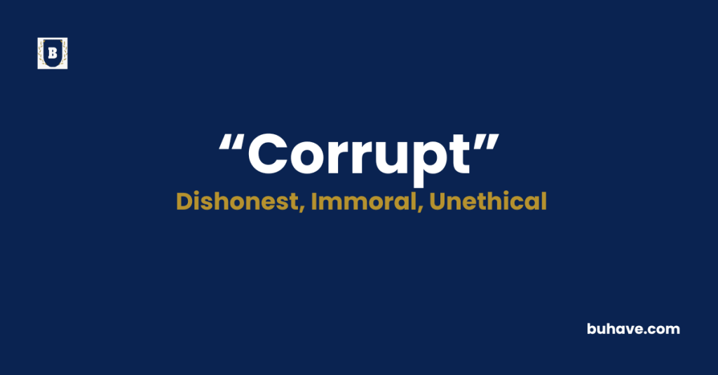 Corrupt-Meaning-Definition-Synonyms-Antonyms