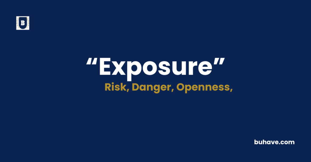Exposure Meaning-Definition-Synonyms-Antonyms