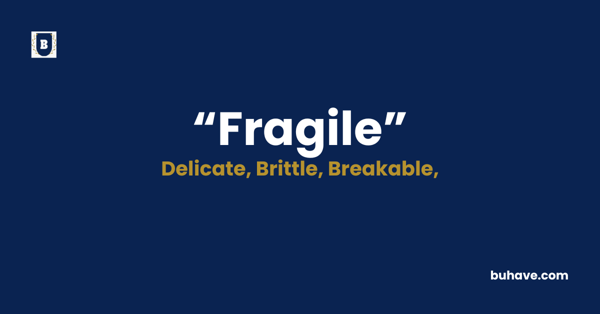 Fragile-Meaning-Definition-Synonyms-Antonyms