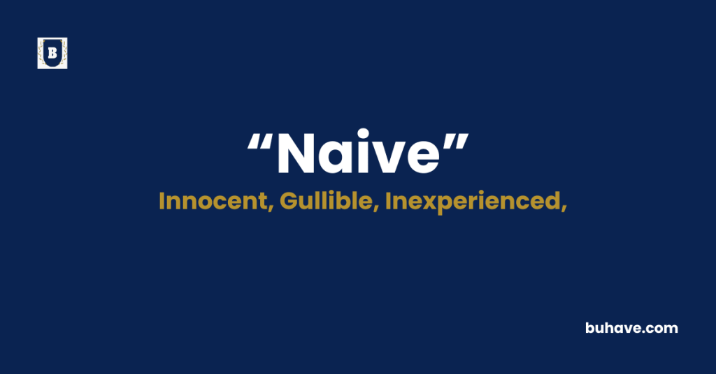 Naive-Meaning-Definition-Synonyms-Antonyms