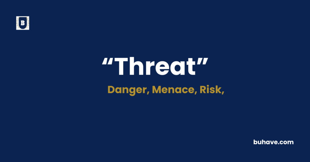 Threat Meaning-Definition-Synonyms-Antonyms
