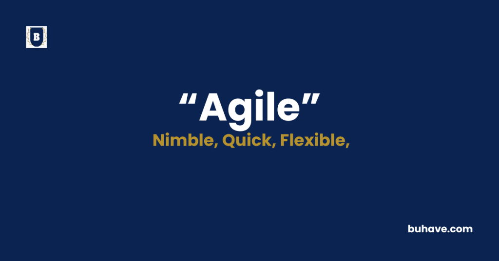 Agile - Meaning - Definition - Synonyms - Antonyms
