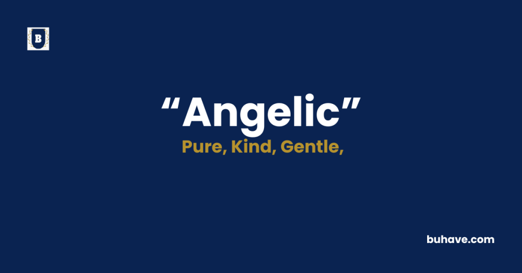 Angelic - Meaning - Definition - Synonyms - Antonyms