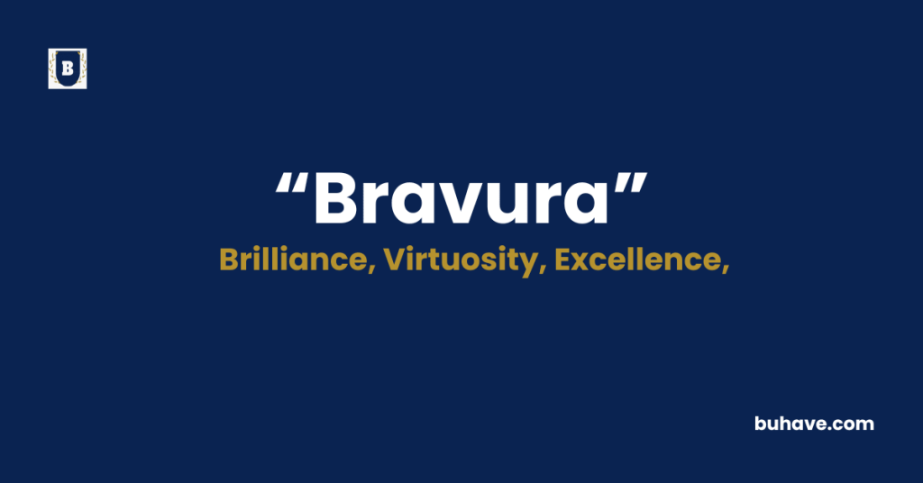 Bravura - Meaning - Definition - Synonyms - Antonyms