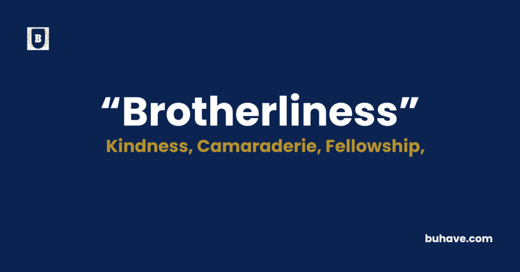 Brotherliness - Meaning - Definition - Synonyms - Antonyms