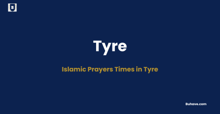 Islamic Prayers Times in Tyre