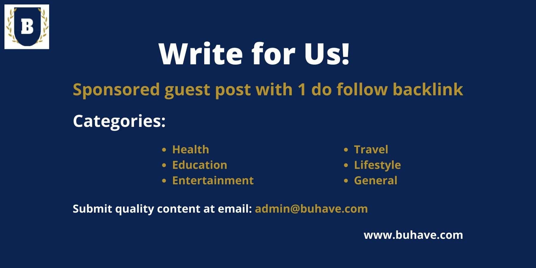 Write for us in health lifestyle, fashion, and food