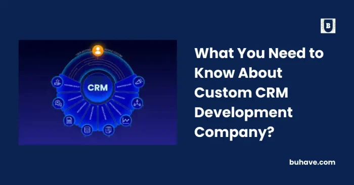 What You Need to Know About Custom CRM Development Company