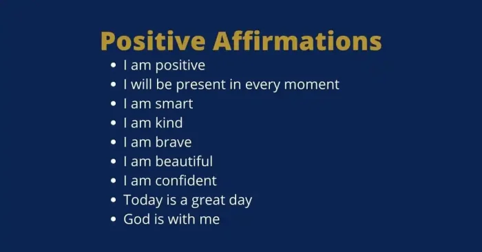 Positive Affirmations