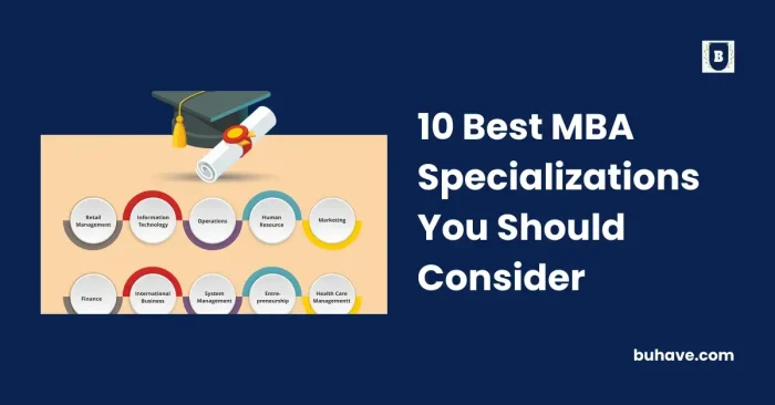 10 Best MBA Specializations You Should Consider