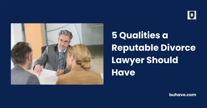 5 Qualities a Reputable Divorce Lawyer Should Have