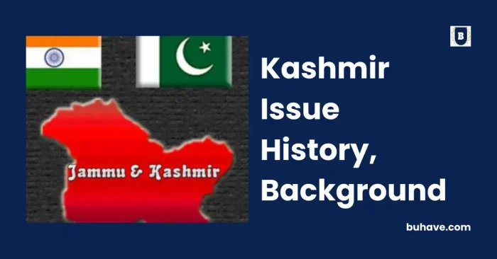 Kashmir Issue History, Background buhave
