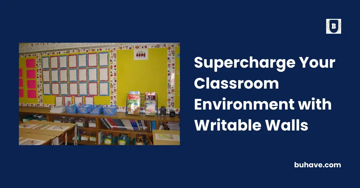 Supercharge Your Classroom Environment with Writable Walls