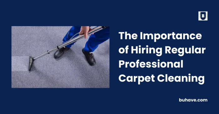 The Importance of Hiring Regular Professional Carpet Cleaning