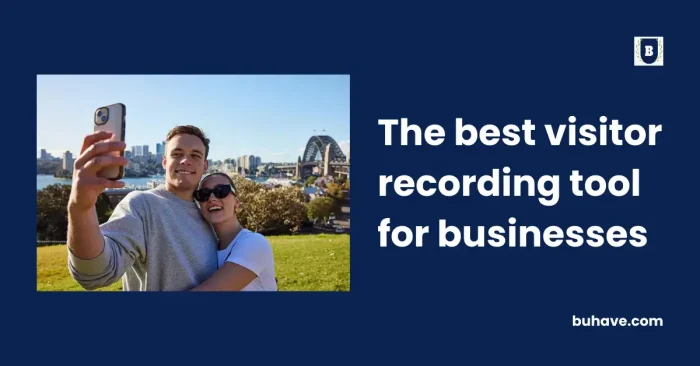 The best visitor recording tool for businesses
