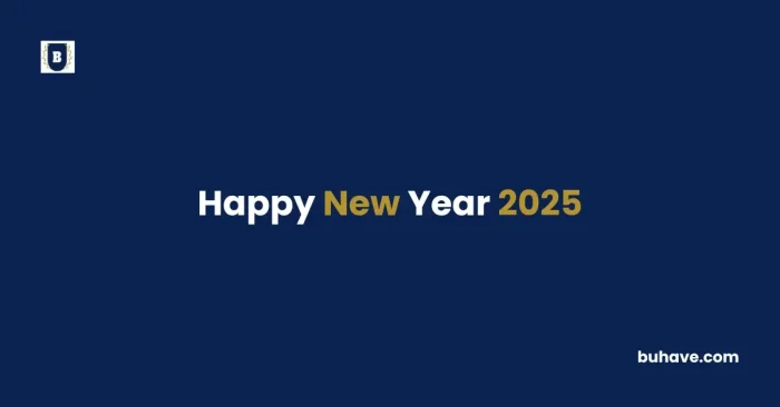 Happy New Year 2025