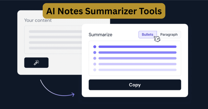 AI Notes Summarizer Tools