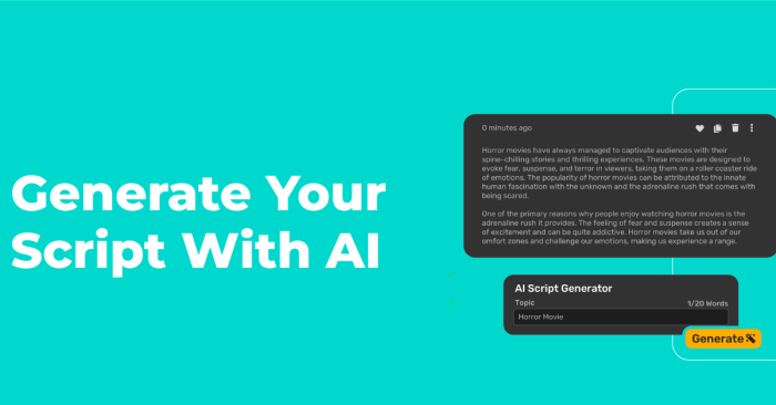 AI Text For Scripts Tools
