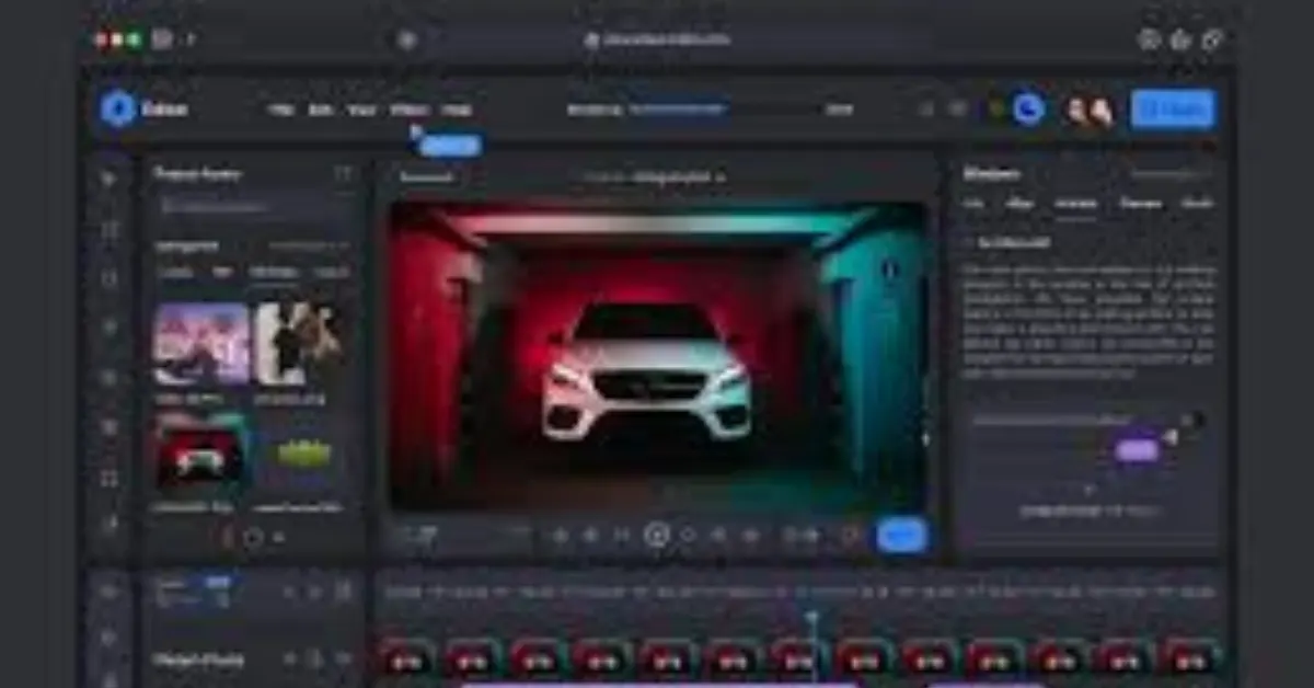 AI vlog editor