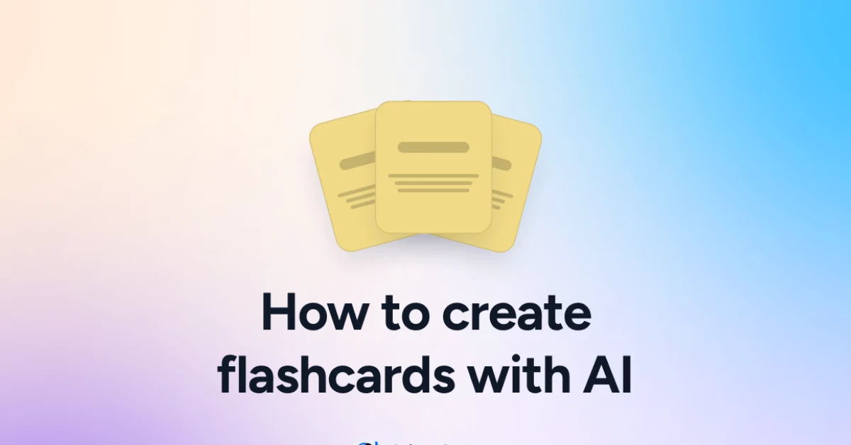 AI tools for exam flashcards